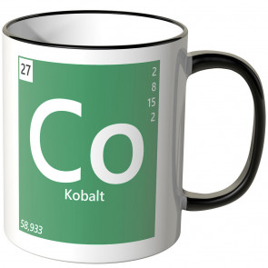 JUNIWORDS Tasse Element Kobalt "Co"