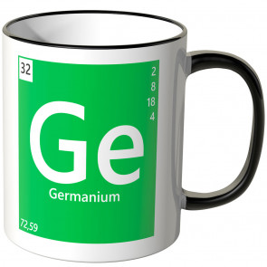 JUNIWORDS Tasse Element Germanium "Ge"