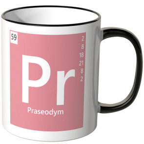 JUNIWORDS Tasse Element Praseodym "Pr"