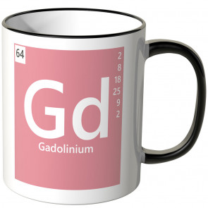 JUNIWORDS Tasse Element Gadolinium "Gd"