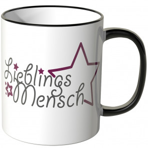 JUNIWORDS Tasse Lieblingsmensch mit Stern