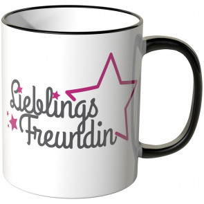 JUNIWORDS Tasse Lieblingsfreundin mit Stern