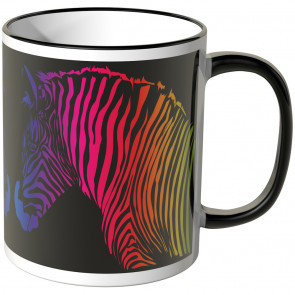 JUNIWORDS Tasse buntes Zebra