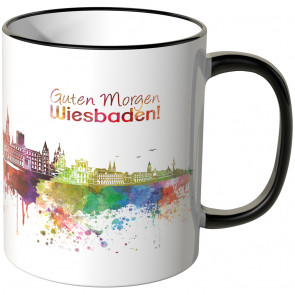 JUNIWORDS Tasse "Guten Morgen Wiesbaden!"