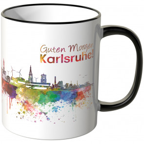 JUNIWORDS Tasse "Guten Morgen Karlsruhe"