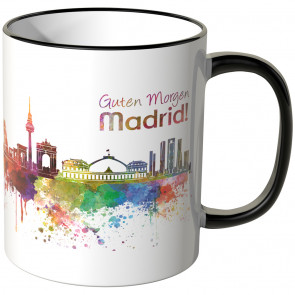JUNIWORDS Tasse "Guten Morgen Madrid!"