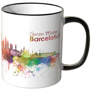 JUNIWORDS Tasse "Guten Morgen Barcelona!"
