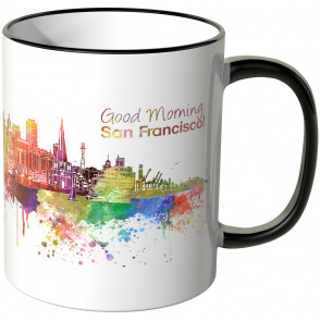 JUNIWORDS Tasse "Good Morning San Francisco!"