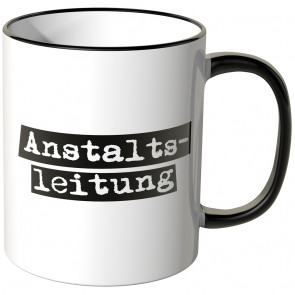 JUNIWORDS Tasse Anstaltsleitung