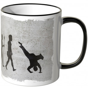 JUNIWORDS Tasse Evolution Breakdance