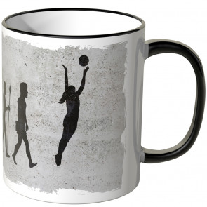 JUNIWORDS Tasse Evolution Volleyball