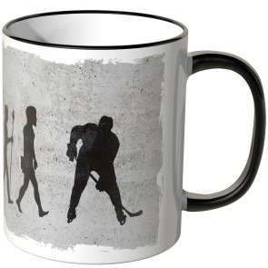 JUNIWORDS Tasse Evolution Hockey