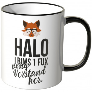 Halo i bims 1 fux vong verstand her tasse