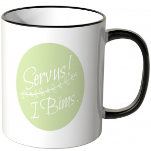 JUNIWORDS Tasse Servus! I bims. - Motiv 2