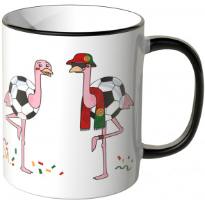JUNIWORDS Tasse Portugal Flamingo-Fans