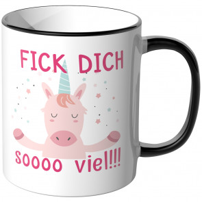 JUNIWORDS Tasse Fick dich soooo viel!!!