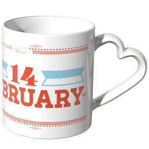 JUNIWORDS Herz Tasse Love - 14 February