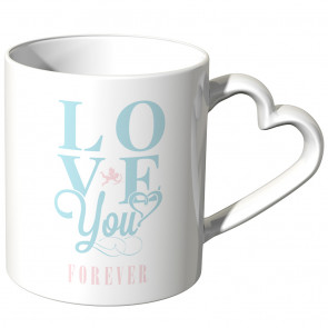 JUNIWORDS Herz Tasse Love you forever