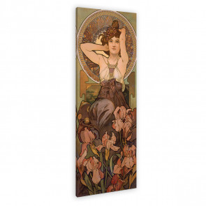 Leinwandbild von Alfons Mucha