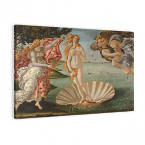 Geburt der Venus von Botticelli als Leinwandbild