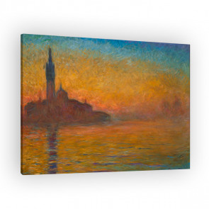 Claude Monet - Venedig bei Sonnenuntergang