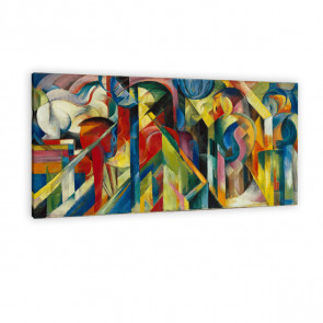 Stallungen Franz Marc als Leinwandbild