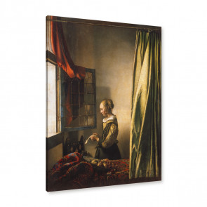 Jan Vermeer Die briefleserin am offenen Fenster