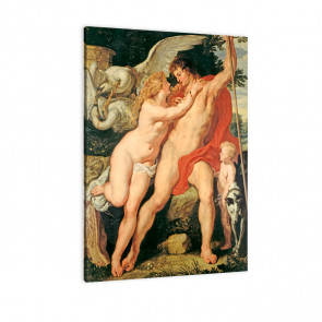 Venus und Adonis von Paul Peter Rubens als Leinwandbild