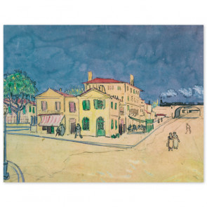 Poster Vincent van Gogh - Das Gelbe Haus