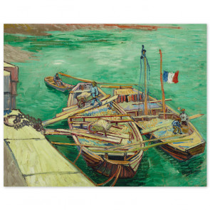 Poster Vincent van Gogh - Rhonebarken