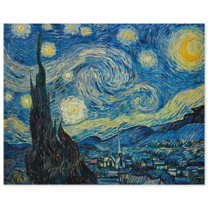 Poster Vincent van Gogh - Sternennacht 