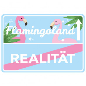 Wandsticker Flamingoland