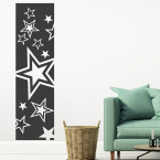 Wandtattoo Wandbanner Sterne