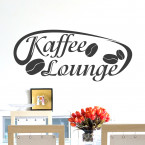 Wandtattoo Kaffee Lounge