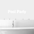 Pool Party - Wandtattoo