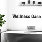 Wandtattoo Wellness Oase