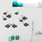 Fische Set Wandtattoo