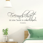 Freundschaft ist ... Wandtattoo