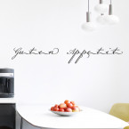 Wandtattoo Spruch - Guten Appetit