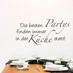 Wandtattoo Spruch - Die besten Partys ...