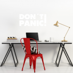 Wandtattoo Spruch - Don´t panic