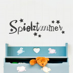 Wandtattoo Spruch - Spielzimmer