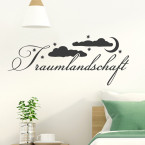 Wandtattoo Spruch - Traumlandschaft