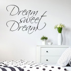 Wandtattoo Spruch - Dream sweet Dream