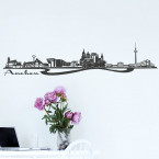 Wandtattoo Skyline Aachen