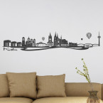 Wandtattoo Skyline Köln