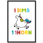 poster i bims 1 1horn