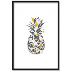 ananas origami poster