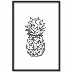 ananas origami poster