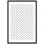 Poster Dots mit verstecktem Herz